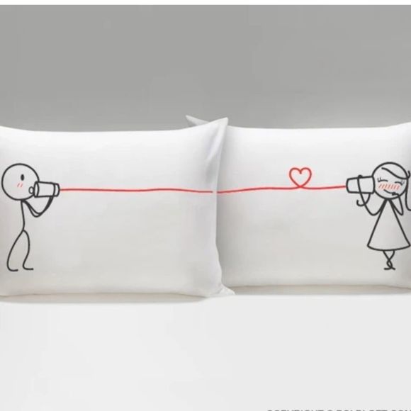 SAY I LOVE YOU COUPLE PILLOWCASE SET - Picture 1 of 3